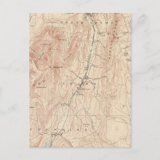 マサチューセッツ州，グレイロック ポストカード (正面)
