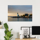 マサチューセッツ州、グロスター州、アニスクーム、アニスクーム ポスター (ホームオフィス)