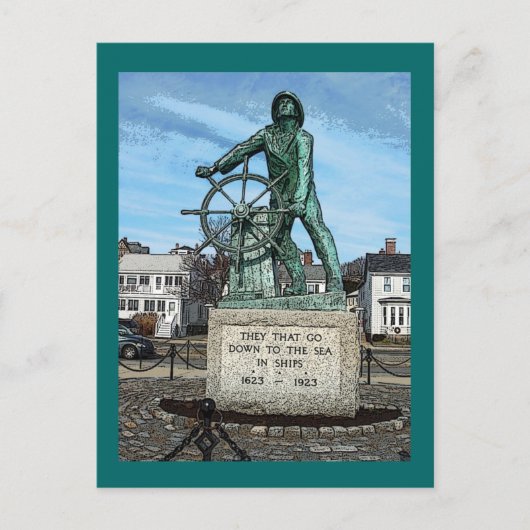 マサチューセッツ州，グロスター –  ポストカード (正面)