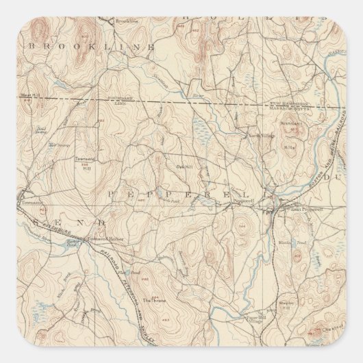 マサチューセッツ州，グロトン スクエアシール (正面)