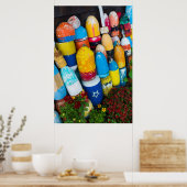 マサチューセッツ州、ケープ・アン、ロックポート、ロックポート ポスター (キッチン)