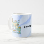 マサチューセッツ州 コーヒーマグカップ (正面左)