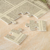 マサチューセッツ州 ジグソーパズル (側面)