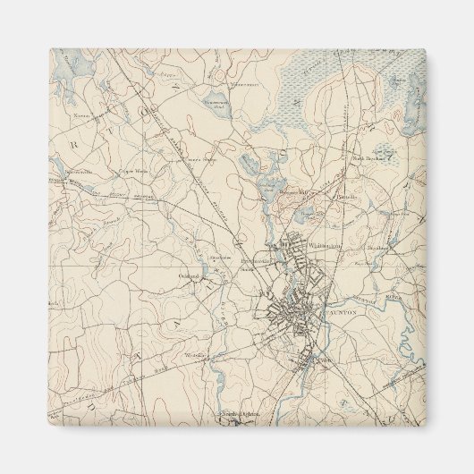 マサチューセッツ州，タウントン マグネット (正面)