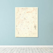 マサチューセッツ州,デダム キャンバスプリント (インサイチュ (ウッドフロア))