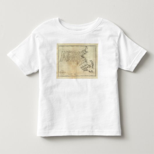 マサチューセッツ州 トドラーTシャツ (正面)