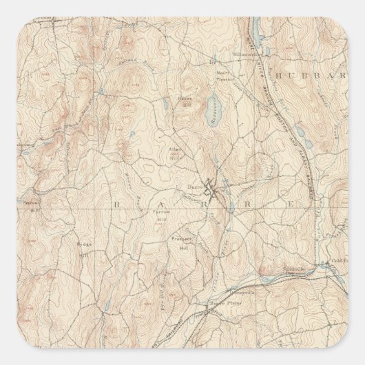 マサチューセッツ州，バリー スクエアシール (正面)