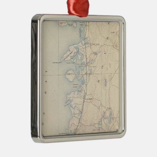 マサチューセッツ州,ファルマス メタルオーナメント (右)