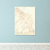 マサチューセッツ州,プリマス キャンバスプリント (インサイチュ (ウッドフロア))