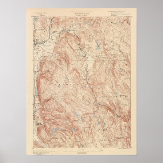 マサチューセッツ州，ベケット ポスター (正面)