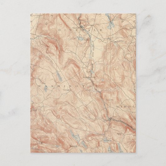マサチューセッツ州，ベケット ポストカード (正面)