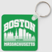 マサチューセッツ州,ボストン キーホルダー (裏面)