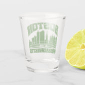 マサチューセッツ州，ボストン ショットグラス (裏面)