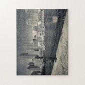 マサチューセッツ州，ボストン，ローウィズワーフ建物 ジグソーパズル (縦)