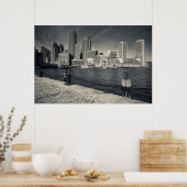 マサチューセッツ州,ボストン,ローウィズワーフ建物 ポスター (キッチン)