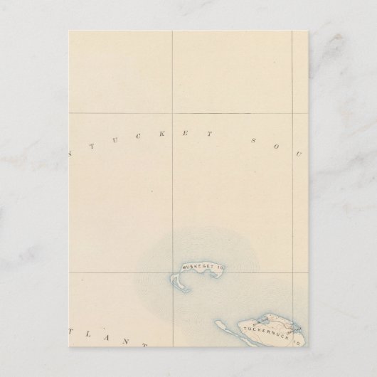 マサチューセッツ州，マスケット ポストカード (正面)