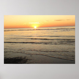 マサチューセッツ州 マーサズ・ヴィニヤードの夕焼け ポスター