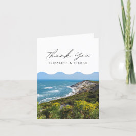 マサチューセッツ州 マーサズ・ヴィニヤード 写真 白紙 ありがとうカード サンキューカード