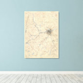 マサチューセッツ州，ローエル キャンバスプリント (インサイチュ (ウッドフロア))