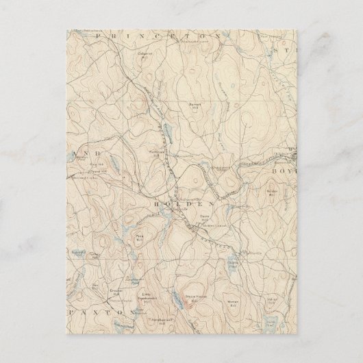 マサチューセッツ州,ワーチェスター ポストカード (正面)