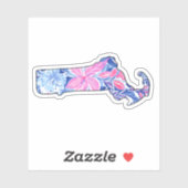 マサチューセッツ州 – 夏のステッカー – リリーインスパイア シール (シート)