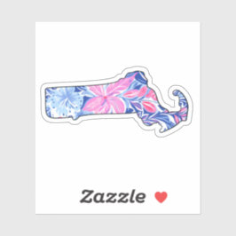 マサチューセッツ州 – 夏のステッカー – リリーインスパイア シール