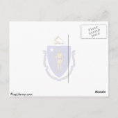 マサチューセッツ州、統一された州 ポストカード (裏面)