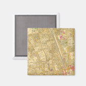 マサチューセッツ州，西ロックスベリー3 マグネット (正面/裏面)