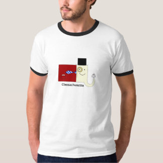 マサチューセッツ州ClassachusettsメンズリンガーTシャツ Tシャツ