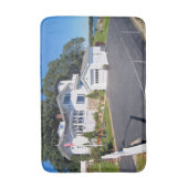 マサチューセッツ州Hospital Point Light House バスマット (正面縦)
