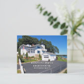 マサチューセッツ州Hospital Point Light House ポストカード (スタンド正面)