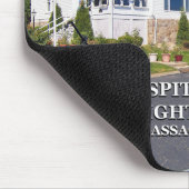 マサチューセッツ州Hospital Point Lighthouse マウスパッド (コーナー)