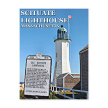 マサチューセッツ州Scituate Lighthouse、はがき