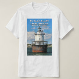 マサチューセッツ州TシャツButler Flats Light House Tシャツ