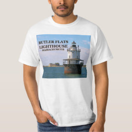 マサチューセッツ州TシャツButler Flats Light House Tシャツ