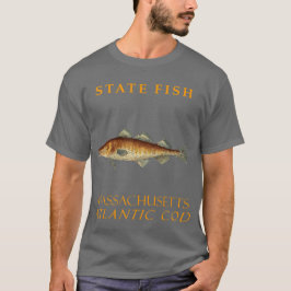 マサチューセッツ準州のタイセイヨウダラ漁 Tシャツ