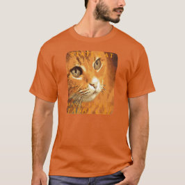 マサチューセッツ準州の猫 オレンジタビー猫 Tシャツ