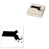 マサチューセッツ無地のラバーアートスタンプ ラバースタンプ (押印)