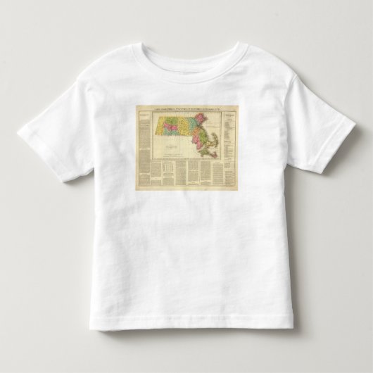 マサチューセッツ米国 トドラーTシャツ (正面)