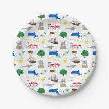 マサチューセッツ紙プレート