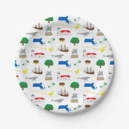 マサチューセッツ紙プレート ペーパープレート