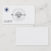 マサチューセッツ素晴らしシール 名刺 (正面/裏面)