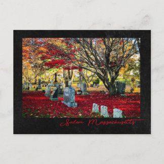 マサチューセッツ離れ州サレムで落下する ポストカード