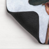 マサチューセッツ1879年からの退職したな海大尉 マウスパッド (コーナー)