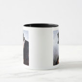 マサチューセッツ1879年からの退職したな海大尉 マグカップ (中央)