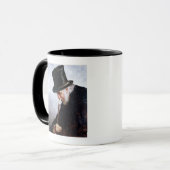 マサチューセッツ1879年からの退職したな海大尉 マグカップ (正面左)