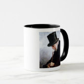 マサチューセッツ1879年からの退職したな海大尉 マグカップ (正面右)