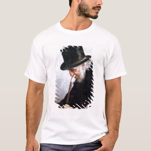 マサチューセッツ1879年からの退職したな海大尉 Tシャツ (正面)