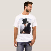 マサチューセッツ1879年からの退職したな海大尉 Tシャツ (正面フル)