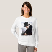 マサチューセッツ1879年からの退職したな海大尉 Tシャツ (正面フル)